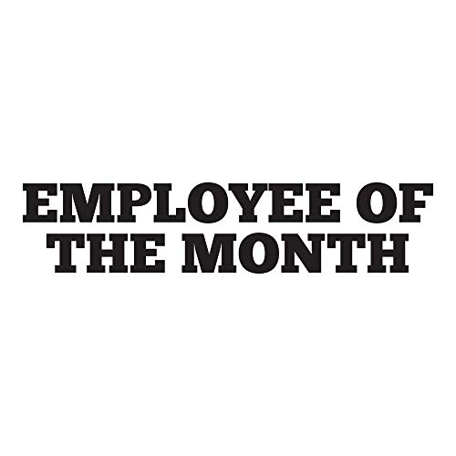 Employee of the month. - 0258- Home Decor - Wall Decor - Award - Excellence - Work - Job