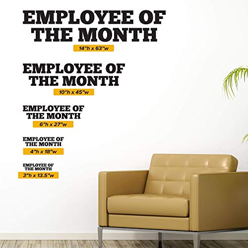 Employee of the month. - 0258- Home Decor - Wall Decor - Award - Excellence - Work - Job