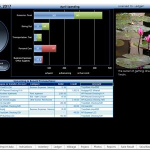 Ledger1 - Excel Based Money Management, Budgeting & Accounting Spreadsheet [Download]