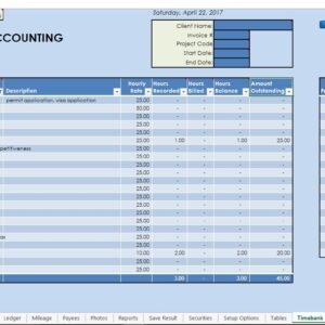 Ledger1 - Excel Based Money Management, Budgeting & Accounting Spreadsheet [Download]