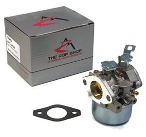the rop shop | carburetor carb replacement for john deere trs22, trs24, trs26, trs27, trs32 snow blower thrower