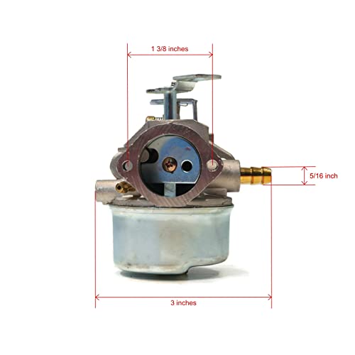 The ROP Shop | Carburetor Carb Replacement for John Deere TRS22, TRS24, TRS26, TRS27, TRS32 Snow Blower Thrower