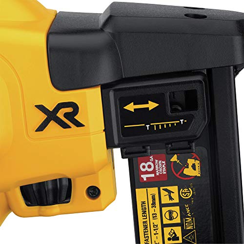 DEWALT 20V MAX* Narrow Crown Stapler Kit, 18GA (DCN681D1)