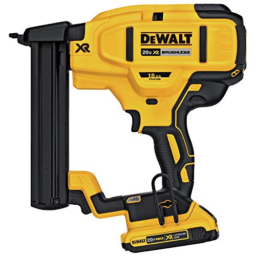 DEWALT 20V MAX* Narrow Crown Stapler Kit, 18GA (DCN681D1)