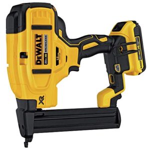 DEWALT 20V MAX* Narrow Crown Stapler Kit, 18GA (DCN681D1)