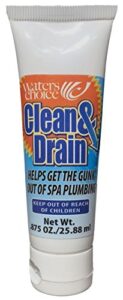 waters choice clean & drain spa cleaning purge product