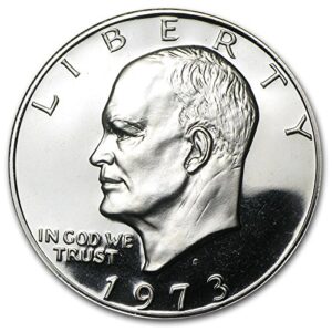 1973 s eisenhower dollar us coin ike $1 seller gem proof
