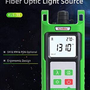 Fiber Splicing Machine FX39 Fusion Splicer Fibra Encoladora Ee Ea Fusión + QX50-S Fiber Optic OTDR Optical Time Domain Reflectometer + Optic Power Meter KPM-35+ KFL-35 SM Fib Light Source