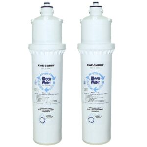 kleenwater filter set compatible with everpure qc71 twin-mc2 ev9612-56