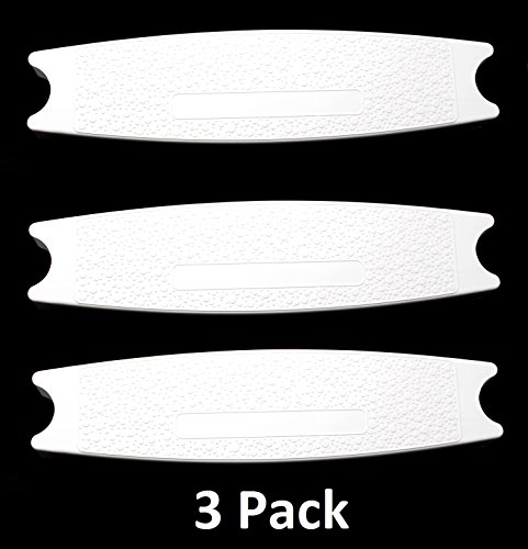 New JSP Manufacturing fits Hydrotools 87901 Swimming Pool Molded Plastic Replacement Ladder Rung Step (3) White