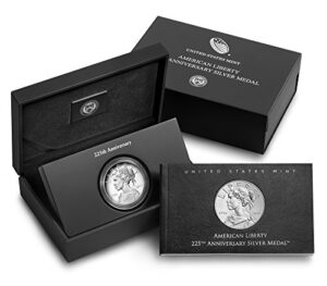 2017 p liberty silver medal 225th anniversary american liberty silver medal silver medal not graded us mint dcam