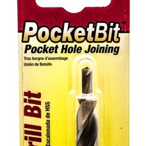 Milescraft 2307 PocketBit - Hex Shank Pocket Hole Drill Bit, Model: 23070003