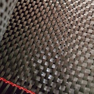 5 ft x 12" Carbon Fiber Fabric - Plain Weave, 3K, 220 GSM