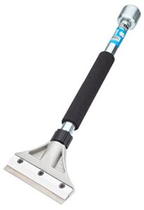 ox tools ox-p051218 ox pro heavy duty scraper, 5"/127 mm, 18" handle and hammer end