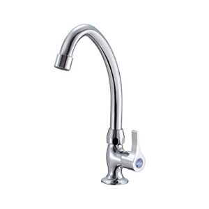 jomoo single handle wet bar sink faucet brass chrome outdoor rv kitchen sink faucet commercial cold water modern utility faucet drinking water deck mount swivel single hole square handle