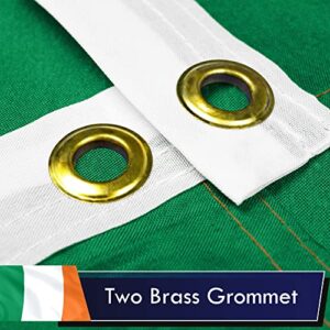 G128 Ireland Irish Flag | 3x5 Ft | LiteWeave Series Printed 100D Polyester | Country Flag, Vibrant Colors, Brass Grommets