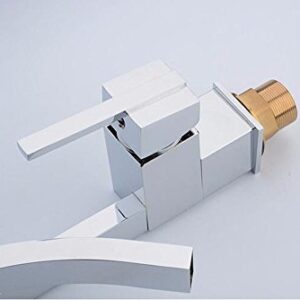 SJQKA-All copper style wrench tap, single basin faucet, creative hot and cold double use U faucet