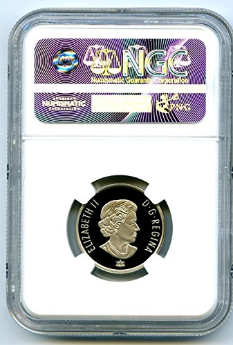 2017 CA CANADA COLORIZED PROOF 150TH ANNIVERSARY 25 CENT FIRST RELEASES Quarter PF70 NGC UCAM