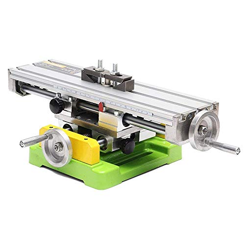 YEEZUGO Multifunction Worktable Milling Working Table Milling Machine Compound Drilling Slide Table For Bench Drill(Heavy Size)