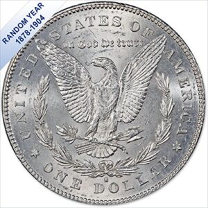 (1878-1904) Morgan Silver Dollar (BU) Two Coins Brilliant Uncirculated