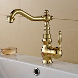 mdrw-multi style waterfall faucet, basin faucet copper gilt,c