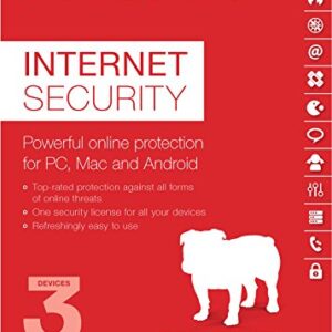 BullGuard Internet Security 2017, 1 Year, 3 Devices