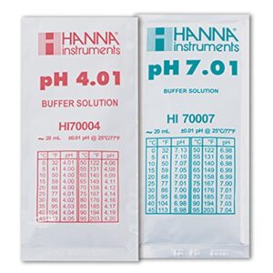 Shinwa Sokutei 73033 Standard Liquid for Acid Calibration (PH4.01, pH7.01), Set of 3