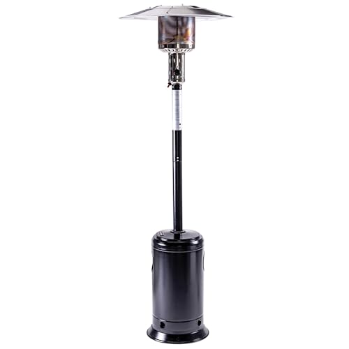 Legacy Heating Commercial Outdoor Patio Heater, Hammered Black