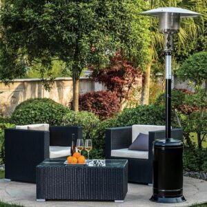 Legacy Heating Commercial Outdoor Patio Heater, Hammered Black