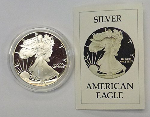 1986 S American Silver Eagle $1 Proof US Mint