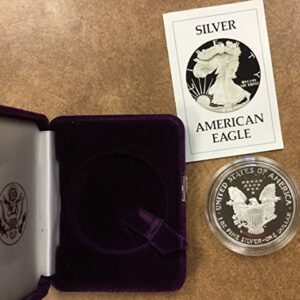 1986 S American Silver Eagle $1 Proof US Mint