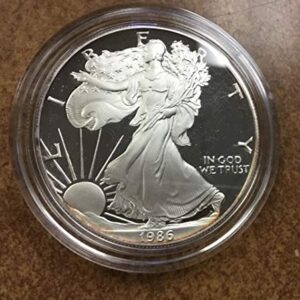 1986 S American Silver Eagle $1 Proof US Mint