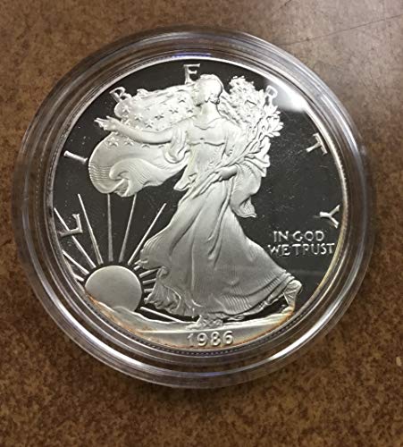 1986 S American Silver Eagle $1 Proof US Mint