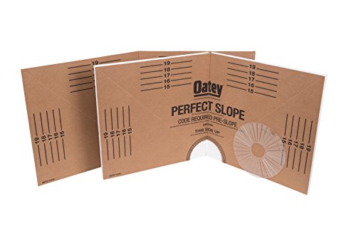 Oatey 41640 Perfect Slope Base, 40 in. x 40 in.,Brown