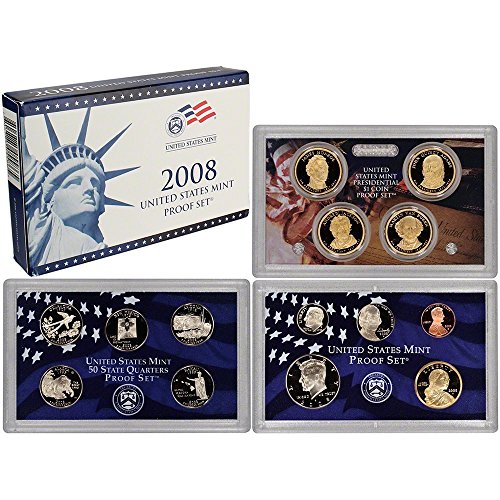 2008 S US Proof Set 14 PCS Comes in original Packaging From the US Mint Proof