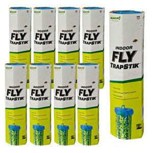rescue! fly trapstik – indoor hanging fly trap - 9 pack