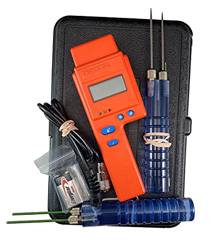 Delmhorst - BD-2100/EIFS/PK BD-2100 Digital Pin-Type Moisture Meter, EIFS Package