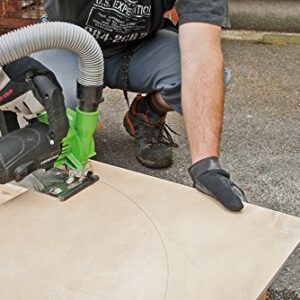CS Unitec EDS 125 5" Circular Diamond Hand Saw for Wet/Dry Cutting of Ceramic Tile, Stone, Hardie Board