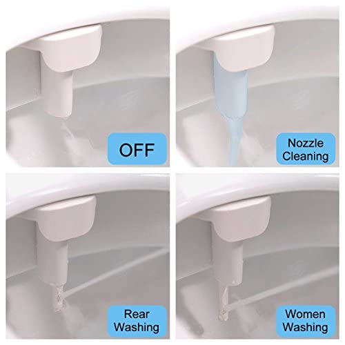 APURE BIDET A123 - Only Cold Water Bidet- Dual nozzles of wash and women wash- Selfcleaning Toilet Bidets (1PC)