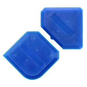 pieces caulking tool set silicone sealant grout finishing tool for kitchen bathroom floor sealant sealing (blue)