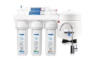 reverse osmosis water filtration system | 5 stage under sink fluoride reducing ro water filter | 100 gpd