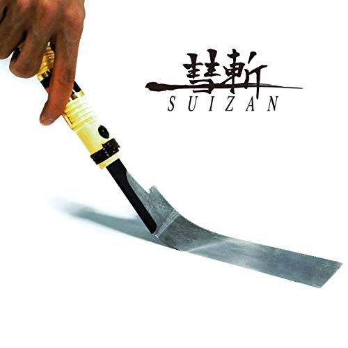 SUIZAN Japanese Hand Saw Pull Saw 7 Inch Flush Cut Saw Trim Saw for Woodworking Tools Gifts