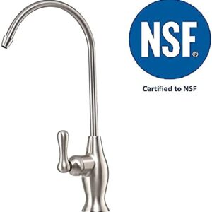 Reverse Osmosis RO Water Filter Non Air Gap Faucet | Brushed Nickel