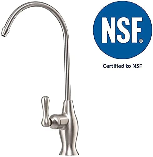 Reverse Osmosis RO Water Filter Non Air Gap Faucet | Brushed Nickel