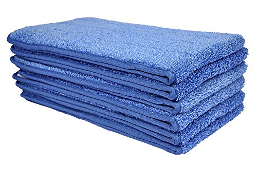 CleanAide All Purpose Mega Microfiber Mop Pads for 24 inch Plate 6 Pack