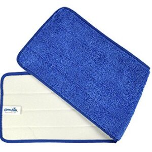 CleanAide All Purpose Mega Microfiber Mop Pads for 24 inch Plate 6 Pack