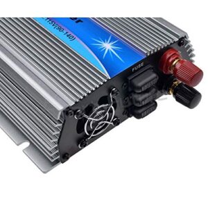 Y&H 1000W Grid Tie Inverter Stackable MPPT Pure Sine Wave DC30-45V Solar Input AC90-140V Output for 24V 30V 36V PV Panel