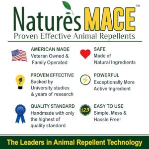 Nature's MACE Snake Repellent 25lb / Covers 13,200 Sq. Ft. / Keep Snakes Out of Your Garden, Yard, Home, attic and More/Snake Repellent/Safe to use Around Home, Children, & Plants