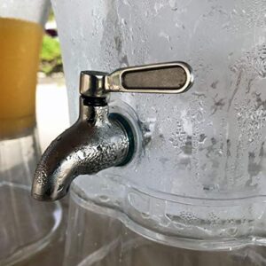 Naples Naturals Stainless Steel Spigot for Gravity Fed Water Filters and Beverage Dispensers, Requires 5/8-inch opening