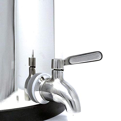 Naples Naturals Stainless Steel Spigot for Gravity Fed Water Filters and Beverage Dispensers, Requires 5/8-inch opening